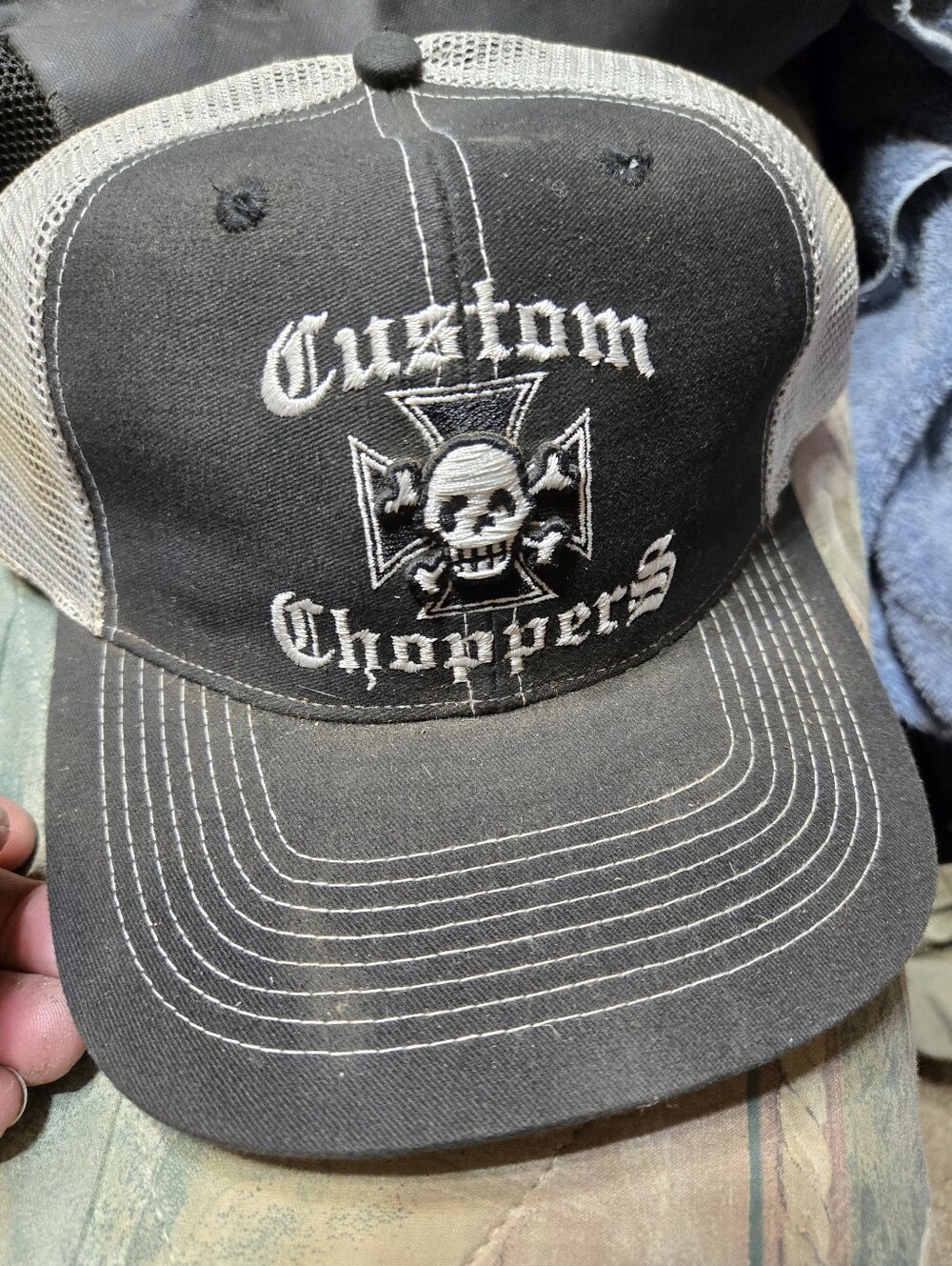 Custom Choppers Mesh Trucker Cap
